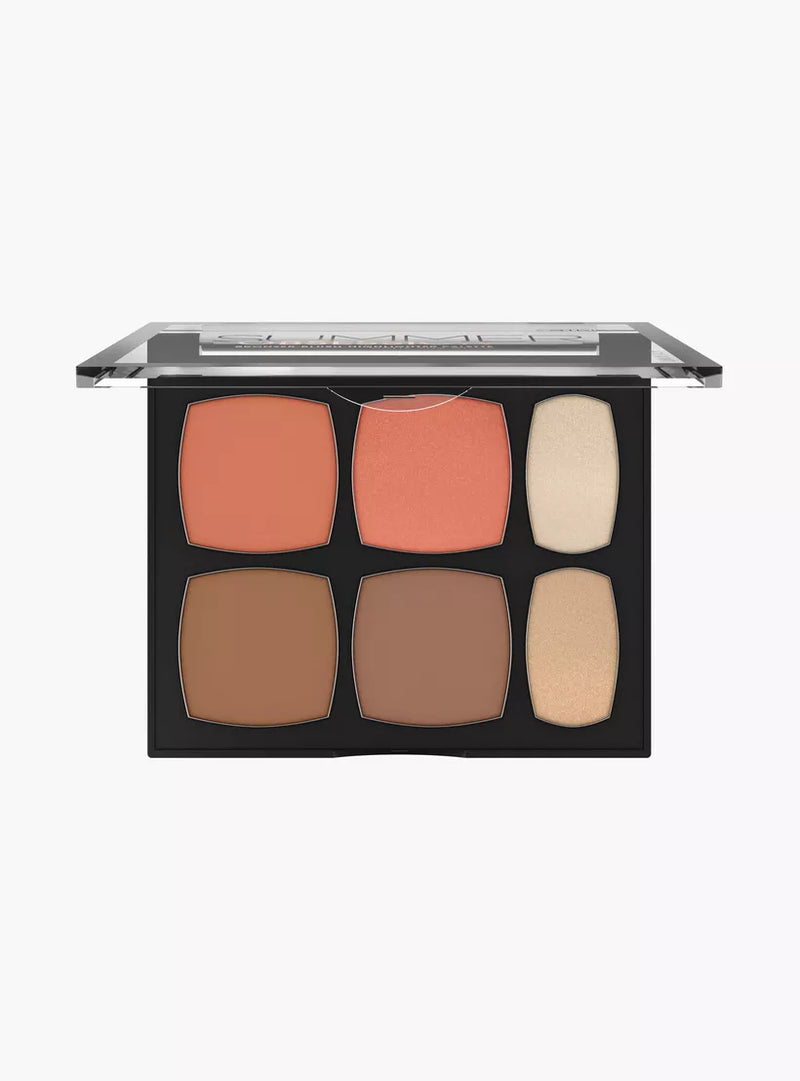 Summer Obsession  Bronzer Blush Highlighter Palette Matte and Glow - 010