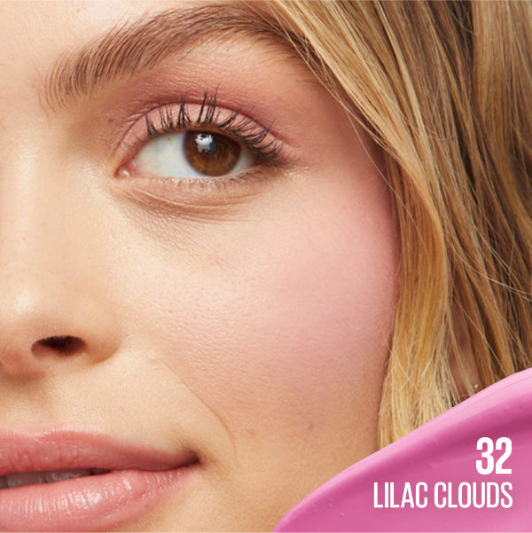 Sunkisser 12H Longwear Multi-use Matte Liquid Blush, Bronzer, Blendable, Buildable- 32 Lilac Clouds