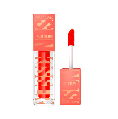 Sunkisser 12H Longwear Multi-use Matte Liquid Blush, Bronzer, Blendable, Buildable- 35 Spritzy Orange