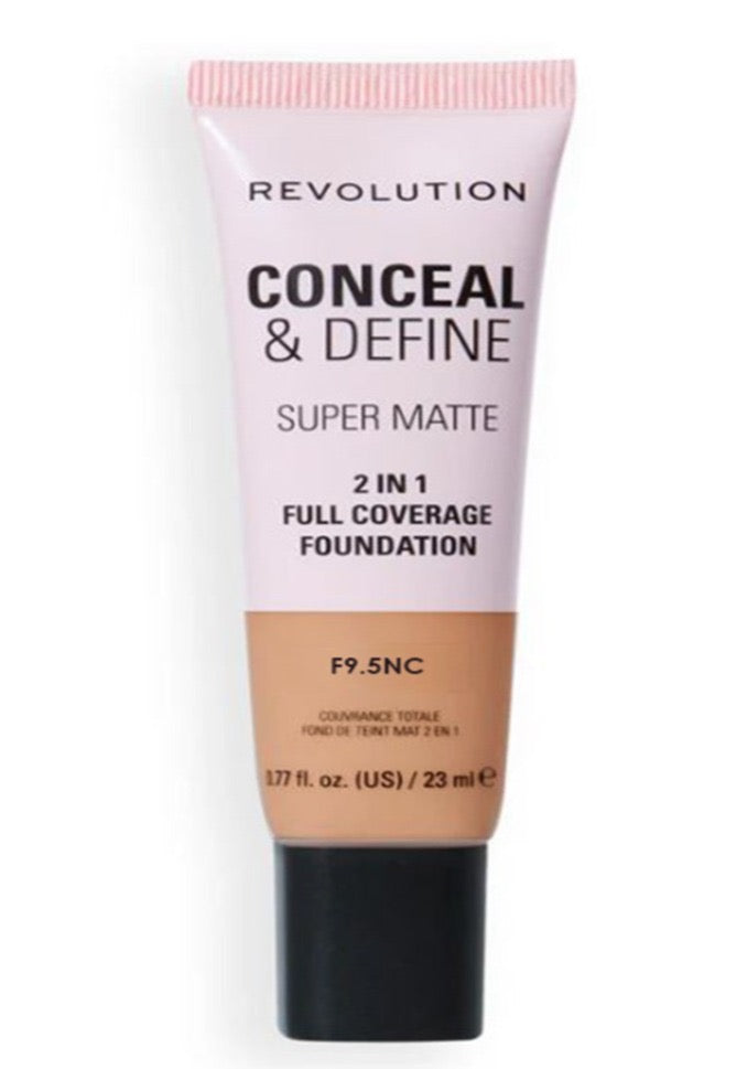 Revolution Conceal and Define Full Cover Tube Foundation