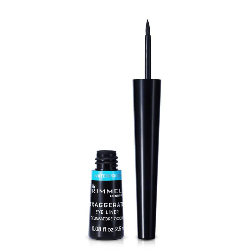 Exaggerate Waterproof Liquid Eyeliner - Black