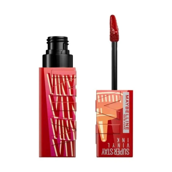 Super Stay Vinyl Ink Sauce Longwear Liquid Lipcolor- 195 Salsa