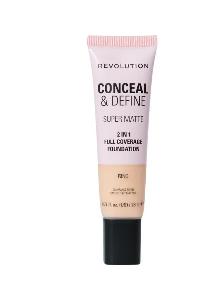 Revolution Conceal and Define Full Cover Tube Foundation