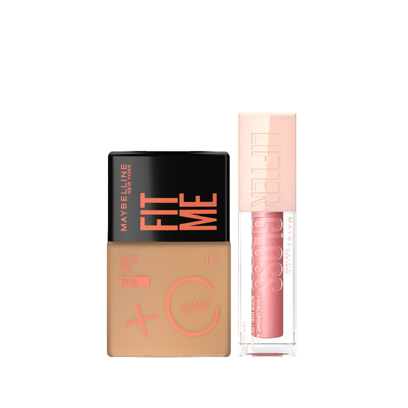 Fit Me Foundation Fresh Tint + Lifter Gloss