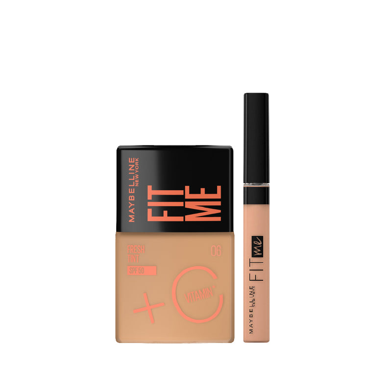 Fit Me Foundation Fresh Tint + Fit Me Concealer