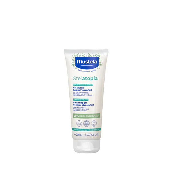 EXP: 1/26 - MUSTELA Stelatopia Cleansing Gel 200 ML