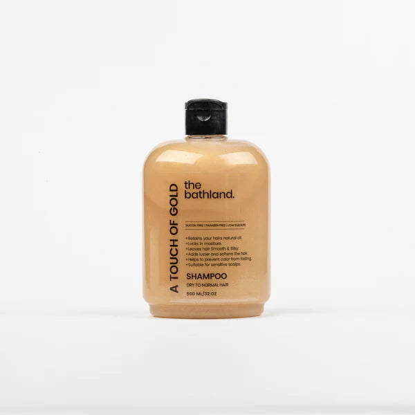 Low Sulfate Touch Of Gold  Shampoo -Unisex -500 ml