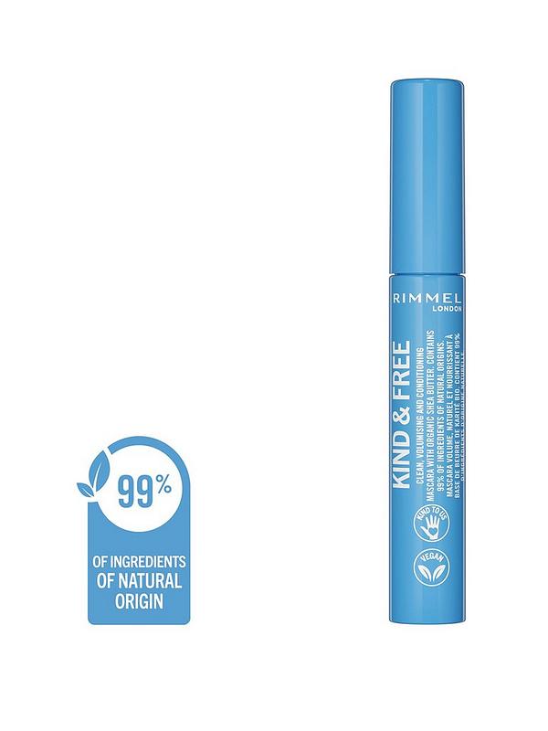 Kind & Free Clean , Volumizing And Conditioning Mascara With Organic Shea Butter (001 Black)