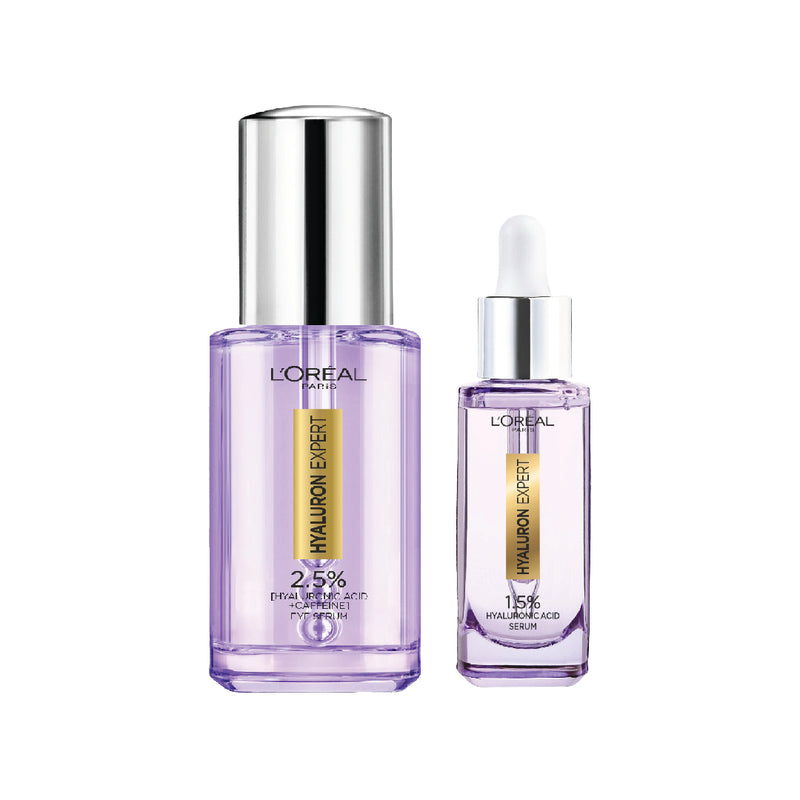 Hyaluron Expert Eye Serum + Hyaluron Expert Replumping Serum with Hyaluronic Acid