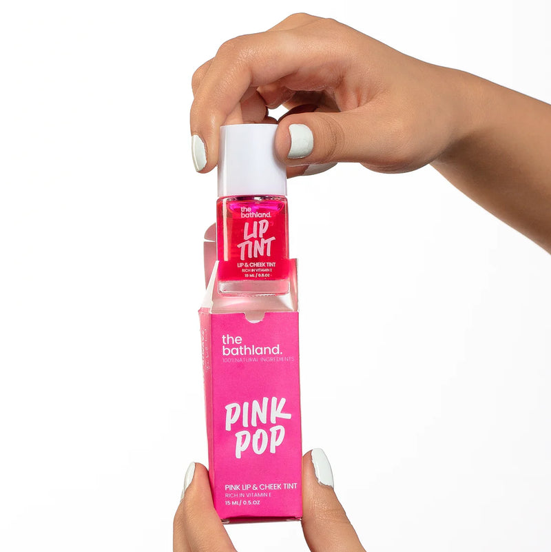 The Bathland Pink Lip Tint - 15 ML
