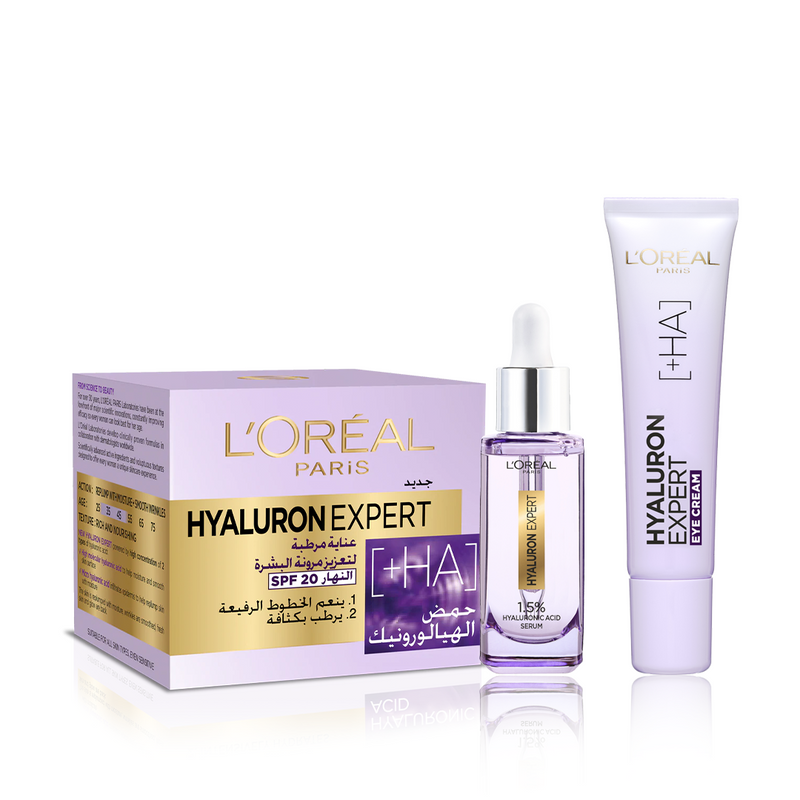 Hyaluron Expert Eye Cream + Day Cream + Serum