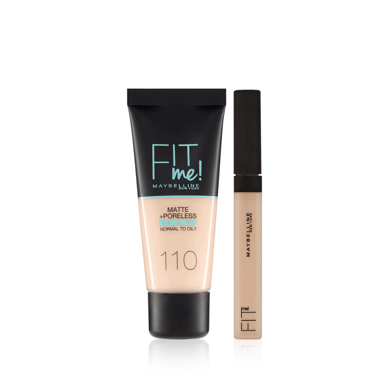 Fit Me Foundation + Fit Me Concealer