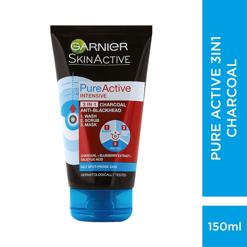 Pure Active 3 in 1 Charcoal Anti-Spot 150mL
